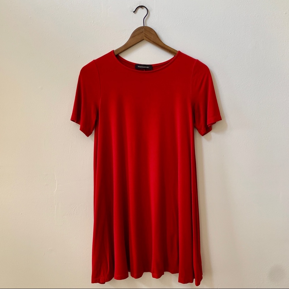Red Hourglass Lilly Dress